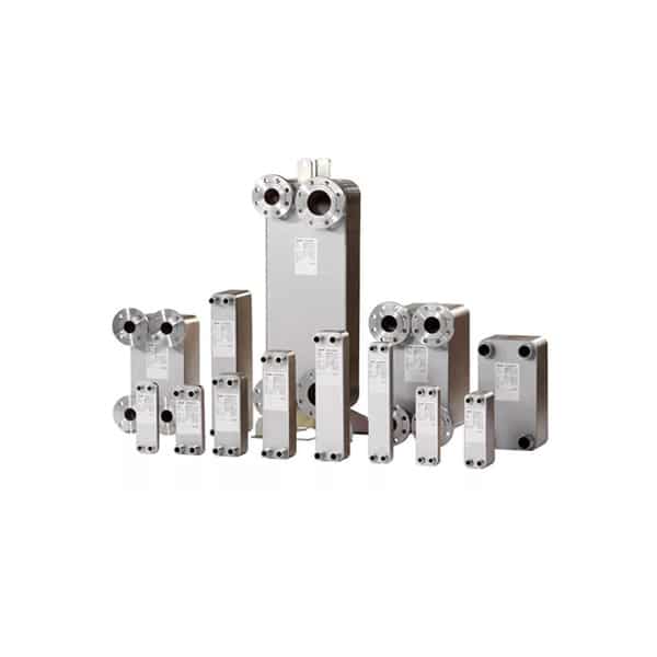 مبدل حرارتی صفحه ای آب به آب هایواتر مبدل حرارتی صفحه ای گاز به آب هایواتر مدل HW 52-36-6